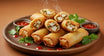 26 Crispy Chicken Spring Rolls (6)